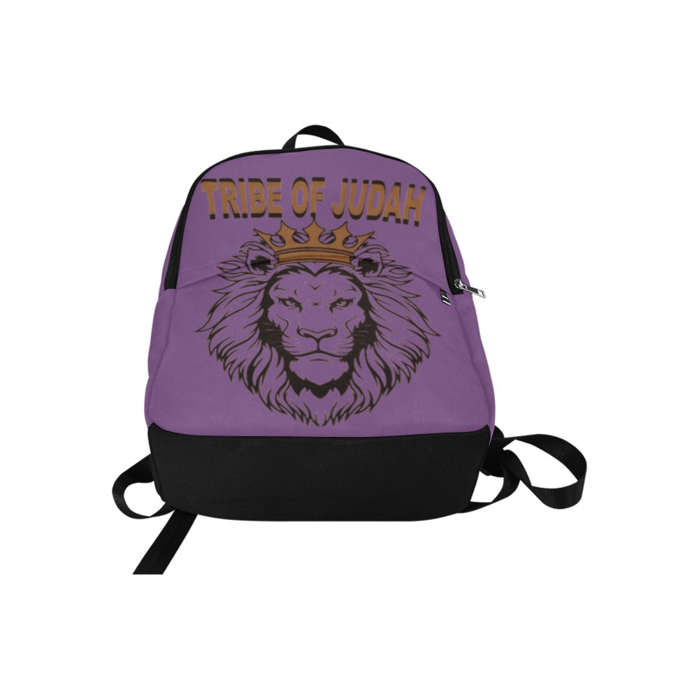 Tribe of Judah purple Fabric Backpack for Adult (Model 1659)
