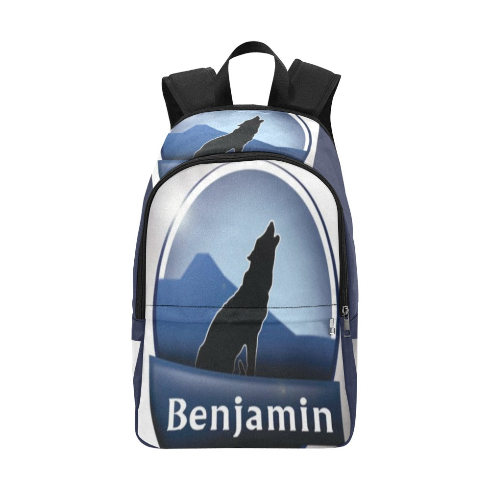Benjamin Backpack Fabric Backpack for Adult (Model 1659) – Joshua & Zylah's Creations