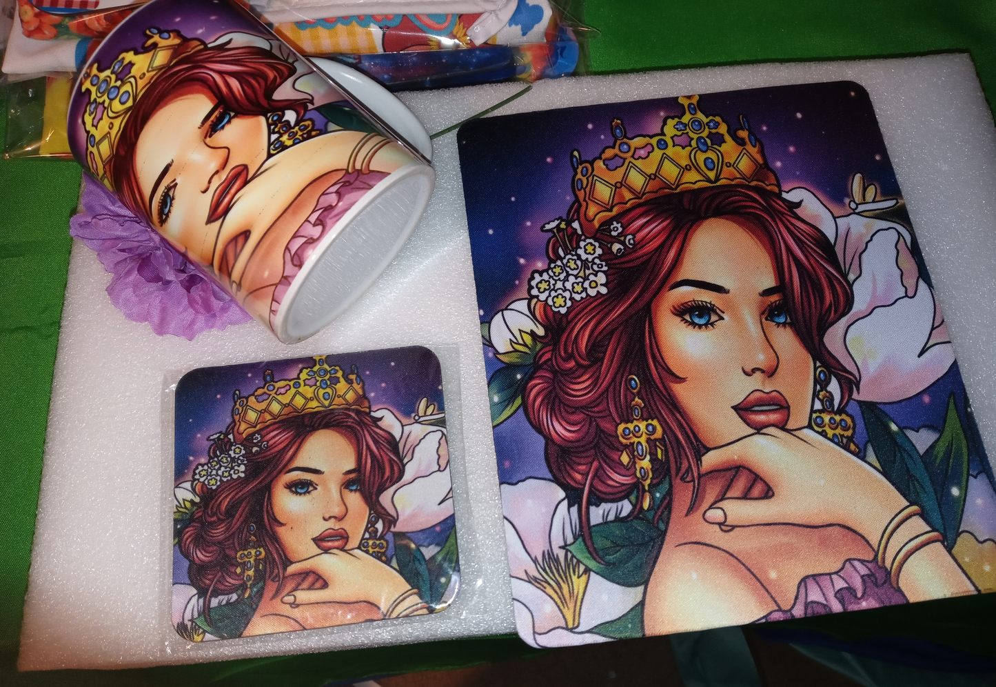 Custom Mugs and Mousepads Available Upon Request