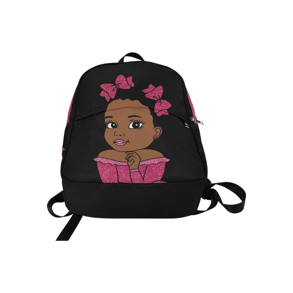 Beauty Pink Princess backpack Fabric Backpack for Adult (Model 1659)