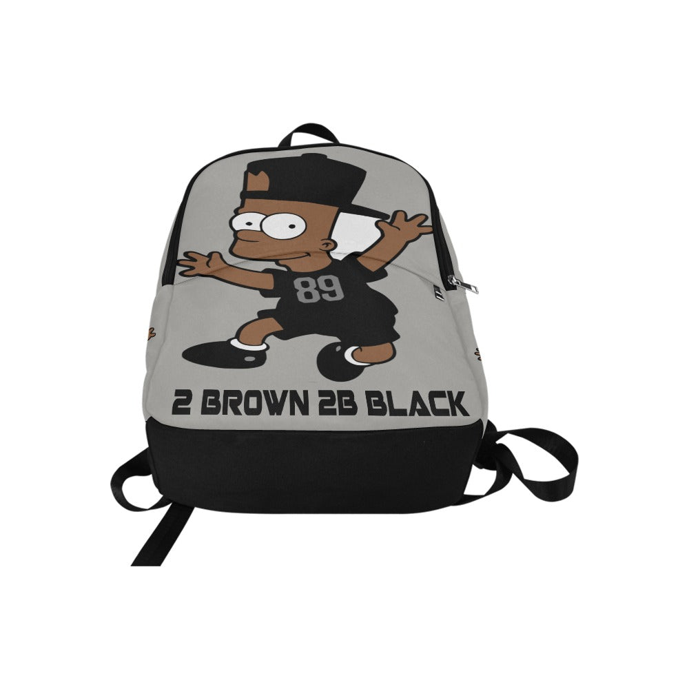 Sporty Bart Simpson Backpack Fabric Backpack for Adult (Model 1659)