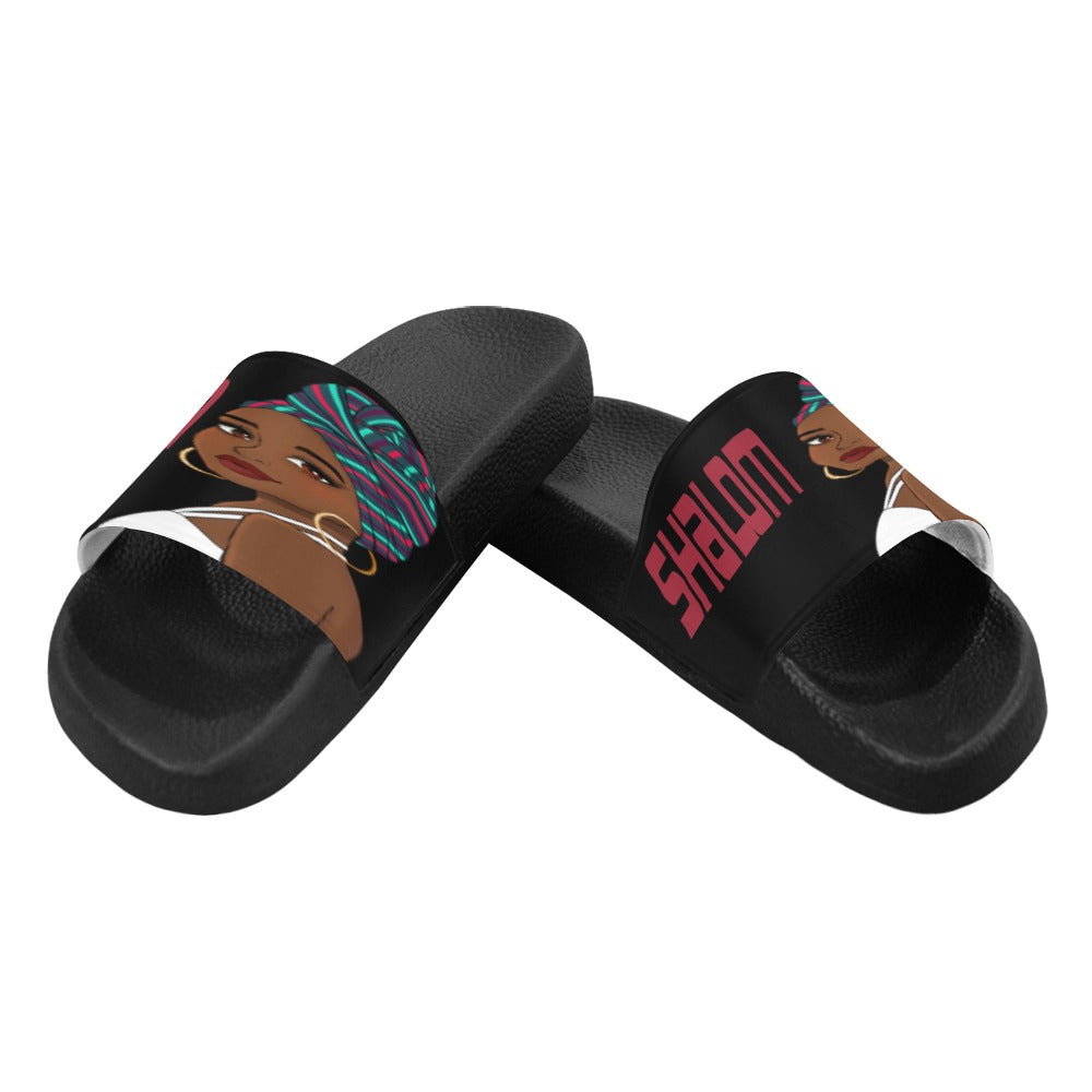 Shalom flip flop Women's Slide Sandals (Model 057)