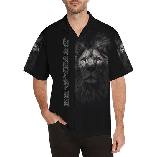 Judah dress shirt 01 Hawaiian Shirt (Model T58)