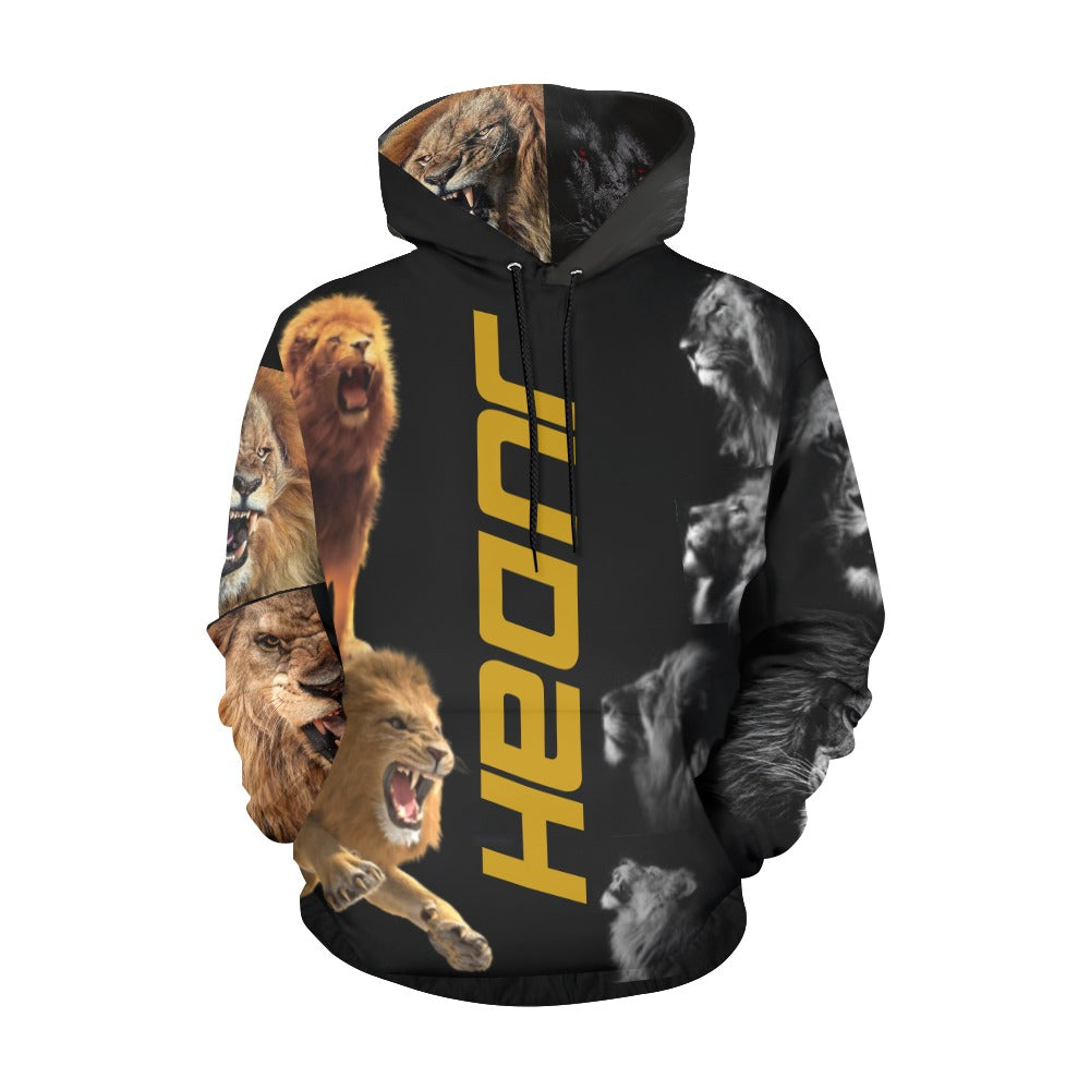 JUDAH 001 All Over Print Hoodie for Men (USA Size) (Model H13)