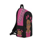 Beauty Pink Princess backpack Fabric Backpack for Adult (Model 1659)