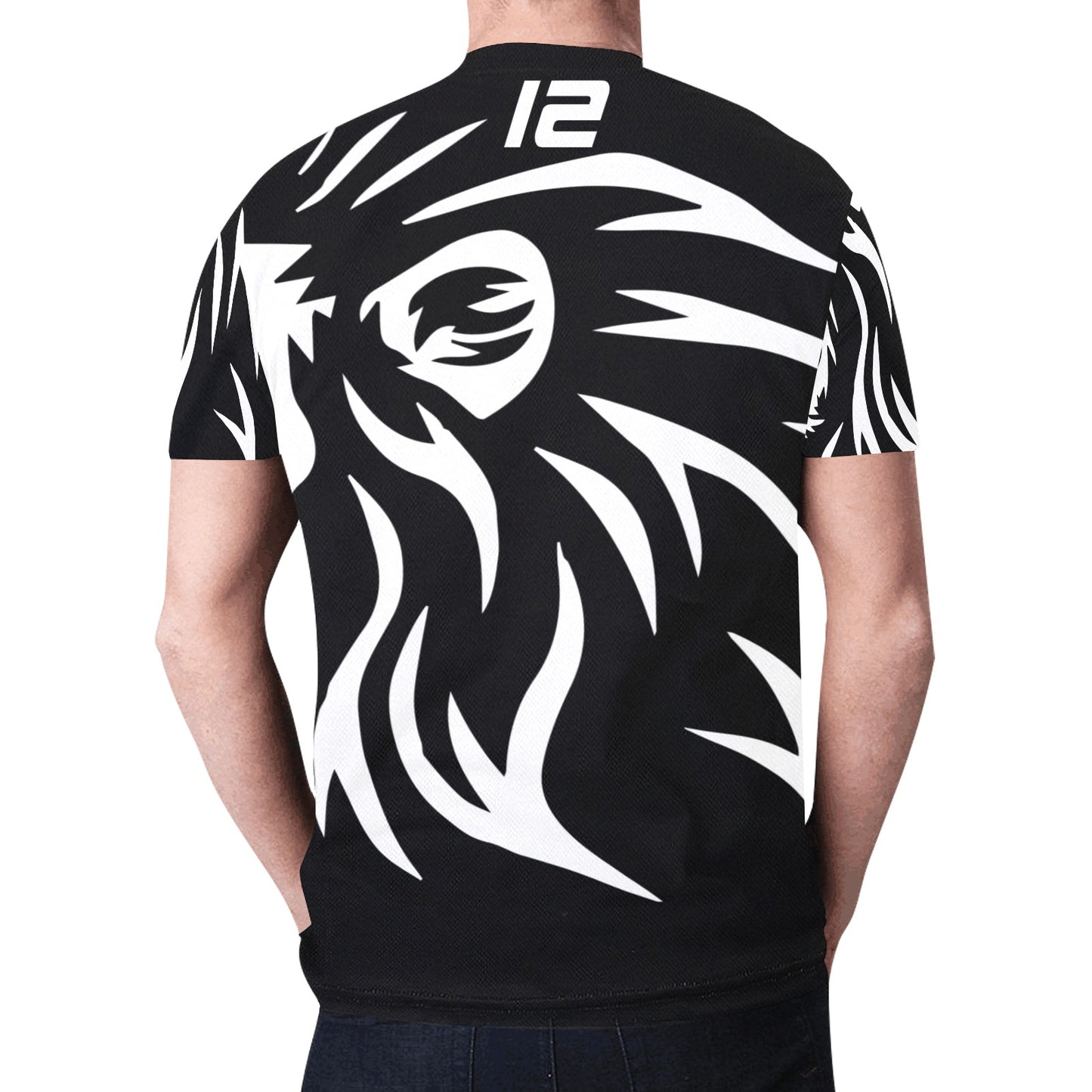 Lion23666 New All Over Print T-shirt for Men (Model T45)