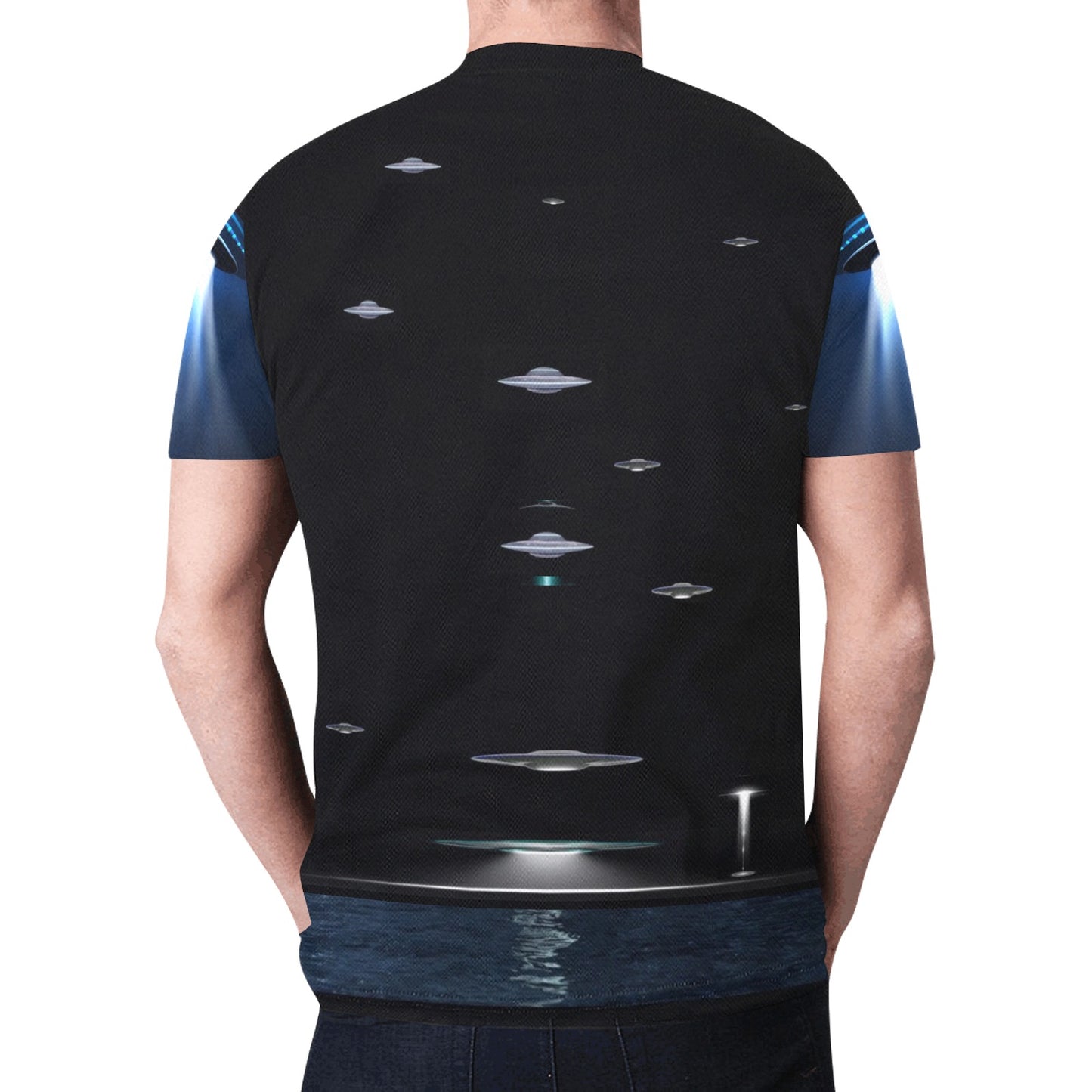 ufo-ufo-sighting 1 New All Over Print T-shirt for Men (Model T45)