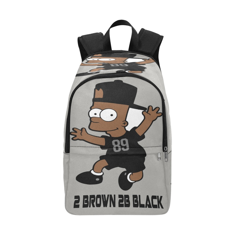 Sporty Bart Simpson Backpack Fabric Backpack for Adult (Model 1659) – Joshua & Zylah's Creations