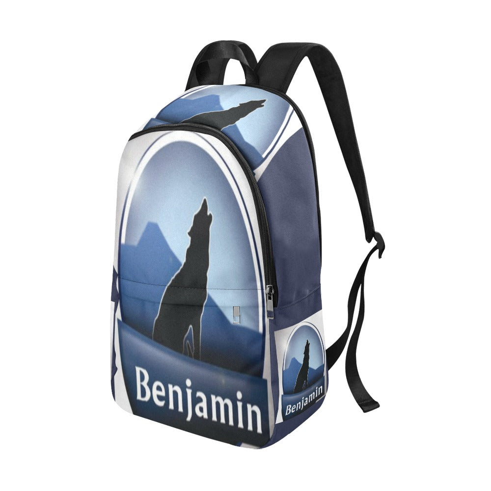 Benjamin Backpack Fabric Backpack for Adult (Model 1659)