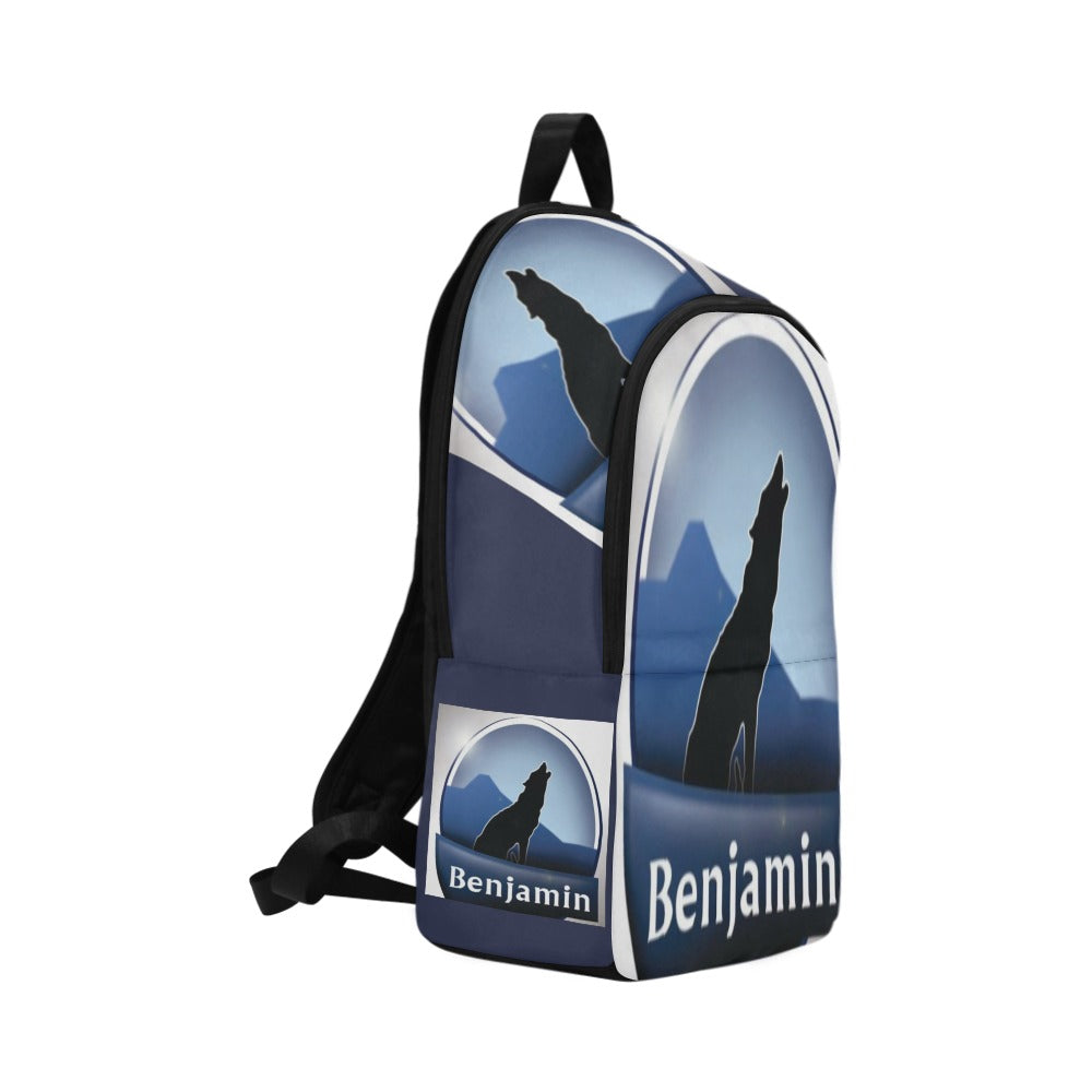 Benjamin Backpack Fabric Backpack for Adult (Model 1659)