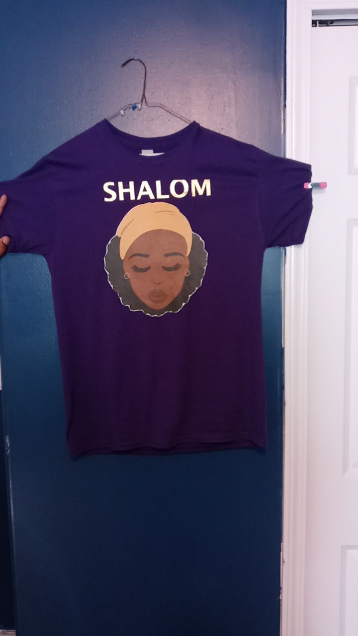 Custom Shirts With Fringes & Blue Border