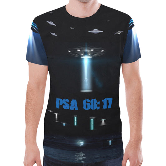 ufo-ufo-sighting done New All Over Print T-shirt for Men (Model T45)