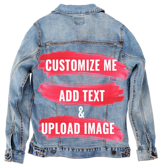 Custom denim jacket