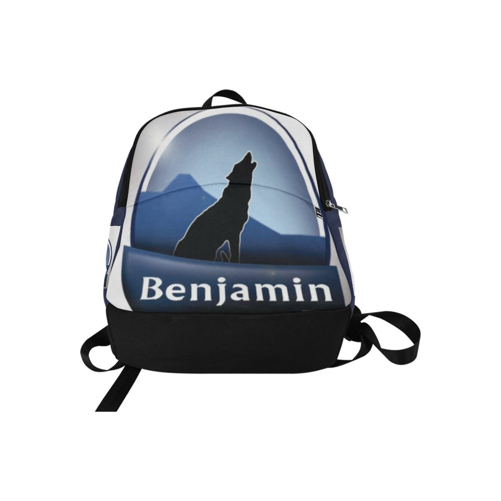 Benjamin Backpack Fabric Backpack for Adult (Model 1659)