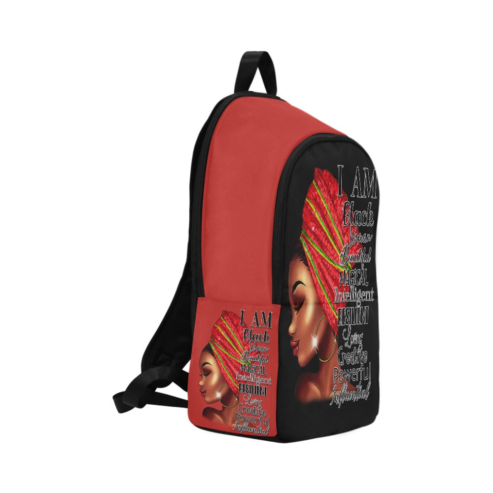 Iam Fabric Backpack for Adult (Model 1659)