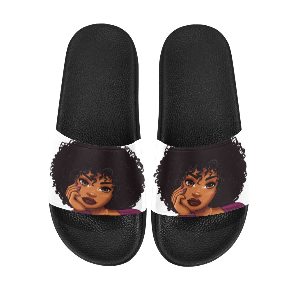 Beauty Flip Flops Women's Slide Sandals (Model 057)